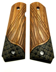 Stunning Altamont 1911 Govt Oak American Flag Engraved