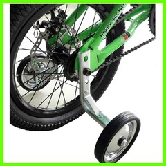 Iron Rubber Bike Training Wheels for Kids Girls Boys14 to 18 inch