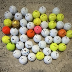 50 Premium Recycled Golf Balls – Titleist, Calaway, Bridgestone, Vice, Nike, Etc
