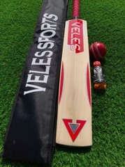 Veles Stronger Latest Edition English Willow Cricket Bat With Cover Sport Play