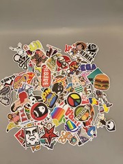US 100pcs Skateboard Stickers Bomb Vinyl Laptop waterbottle Luggage Decals Dope