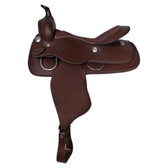 Premium Synthetic Western Barrel Racing Horse Saddle Size 14″ To 18″ Inches Seat