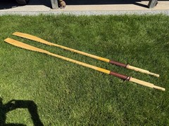 Shaw and Tenney Spoon Blade Oars