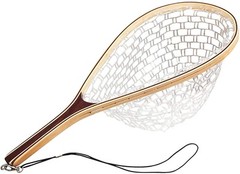 Fly Fishing Landing Net Soft Rubber Mesh Trout Net Catch and Release Net 24»