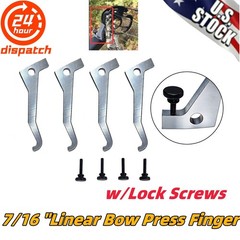 Steel Linear Bow Press Finger w/Lock Screw For Most Modern Compound Bows 7/16 »