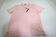 Redvanly Golf Classic Polo Mens Size Medium Orange Regular New INV13498715