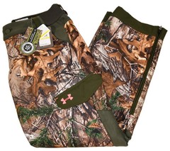 Under Armour Women’s Medium UA ColdGear RealTree Water Resistant Hunting Pants