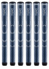 Set of 6 – Winn Dri-Tac Oversize Golf Grip – Navy Blue (7DT-NB)