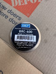 SKF Bottom Bracket ISO Square Taper BSC