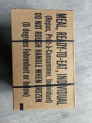 MRE Ready-To-Eat MRE Case A Menus 1-12, 12 Pack. QUANTITY: 5