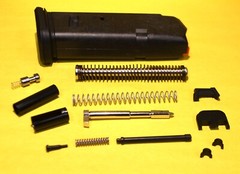 For Glock 19 Complete UPPER Slide Parts Kit Gen 3 G 19 S/S Guide Rod OEM SPEC