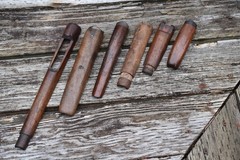 Lot Of six Unknown Rifle and Shotgun Handguards AS-IS