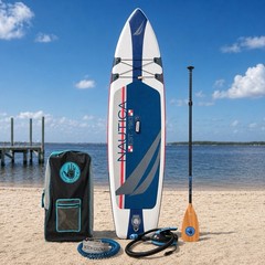 Nautica Classic Inflatable Stand Up Paddle Board SUP 10’4″ × 33″ | Electric Pump
