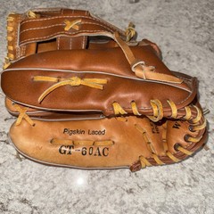 Wallace Super Pro GT-60AC Pigskin Laced Flex Hing Leather Baseball Glove LH 12”