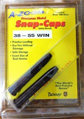 NIP – A-ZOOM – PACHMAYR 38-55 WINCHESTER SNAP CAPS – PACK of 2 – #12261