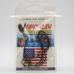 Eagle Claw Lazer Sharp L7746BPG R Bend Shaw Grigsby Fishing Hook Size 4/0