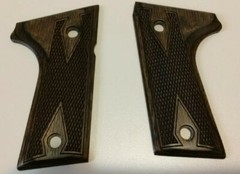Colt New Agent DAO Double Action Classic Checkered Wood Grips – Walnut