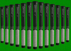 New Winn Dri-Tac LT Less Pain Golf Grips Standard/Midsize/Oversize Black/Gray
