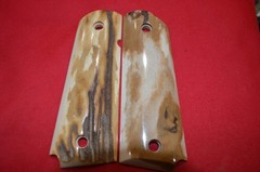 Genuine Sambar Stag 1911 Government Model Grips A Fabulous Pair Custom Made
