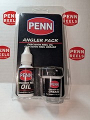 Penn – Angler’s Pack Oil & Grease Combo – 0.5fl oz. Oil / .5 oz. Grease