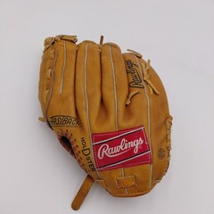 Rawlings Baseball Glove RBG36 12.5″ LHT Full Grain Leather Basket Web Brown