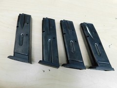 4 – CZ-75 Compact / P-01 9mm 10rd Factory NEW Magazines – 11125 (Lot AA4)