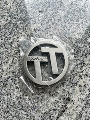 Rare Golf Ball Marker—— Marked Titleist Both Sides. ** Die Cut Metal Marker**