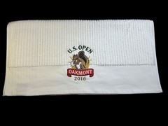 Oakmont (Vintage Logo) (Custom) Caddy Towel / 44in x24in (White)
