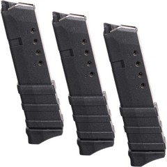 ProMag (3 Pack) Glock Model 43 G43 9mm, 10-Round Magazine, GLK 13, Black Polymer