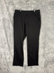 Nike Golf Dri-FIT Pants Performance Athletic 36×32 Black Mens