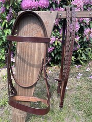 Leaders Leather Hunt Bridle For Full/Horse Size