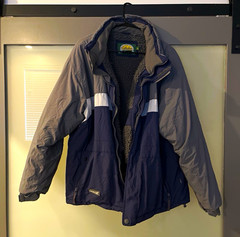 Cabela’s Men’s L Regular Colorblock Nylon Full Zip Fleece Lined Jacket