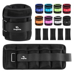 Adjustable Ankle Weights 1-5 LBS Pair with Removable Weight for Jogging, Gymn…