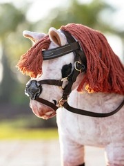 LeMieux Toy Pony Grackle Figure 8 Bridle – Brown