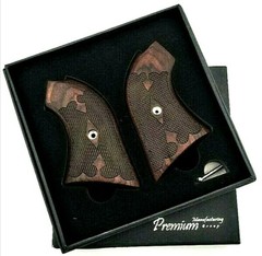 Fits Heritage Arms Rough Rider Rosewood GRIPS .22 & .22 MAG mode BACK IN STOCK !