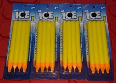 MR ICE Rod-N-Bobbs 16 Floats 5 inches Never Freezes Up NEW SEALED FREE SHIPPING