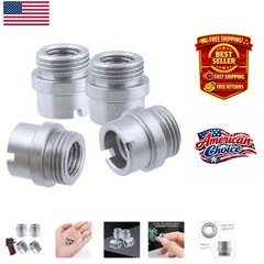 Universal 1911 Grip Screw Bushings Set – 4pcs of Hardened 416 Stainless Steel