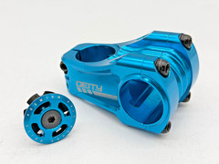 Deity CopperHead 50mm Stem Blue w/ Stem Cap 31.8mm 1 1/8 in