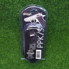 Walther PPK/S .380 ACP 7 Rounds Mag Nickel OEM Magazine w/ Finger Rest – 2246012