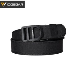 IDOGEAR Tactical Belt with Metal Buckle 1.5 Inch CCW Belt Sturdy Ratchet Gear