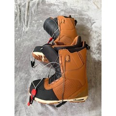 Burton Imperial Snowboard Boots Mens 11.5 Brown Black Speed Zone Imprint 3 Liner