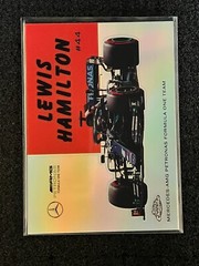 2020 Topps Chrome Formula 1 F1 1st Series #44 54W-2 Lewis Hamilton