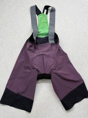 Gregarius Q36.5 Cycling Bib Shorts Men’s M Purple Made Italy Road Bike Q3 6.5