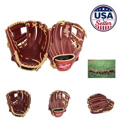 Sandlot Baseball Glove 11.5 Inch Infield Full Grain Oiled Shell Leather Youth