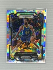 2023-24 Panini Prizm- ,Andrew Wiggins #83 Cracked ice, Golden State Warriors