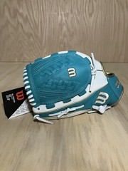 Wilson A500 Siren 12.5” Youth All Positions Softball Glove, Leather, Lefty Throw
