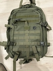 USCCA Military Green Tactical Backpack Adjustable Straps Multi Pocket
