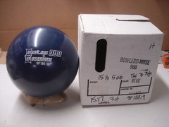 g9 polished USA 15lb NOS 1989 Bowlers Warehouse 900 Columbia TX Black U-Dot spec