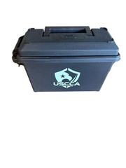 MTM Case-Gard USCCA Ammo Storage Box Black Durable Plastic