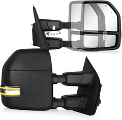 2021-26 F-150 2023-26 F-250 F-350 F-450 Towing Mirrors–Compatible Replacement
